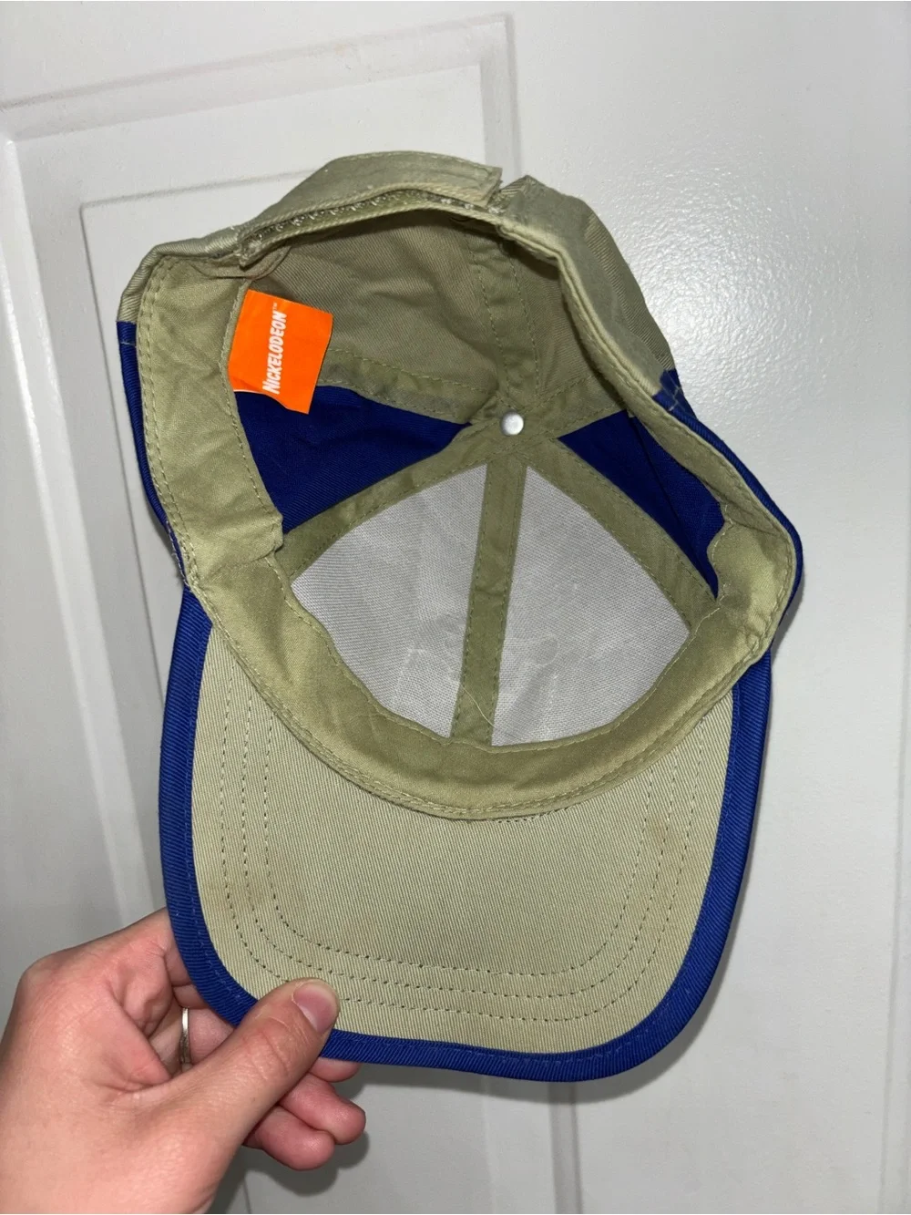 Nickelodeon Backyardigans Pirate Cap with 'Arrrr!' Beige & Royal Blue